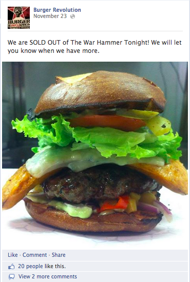 BR burger update
