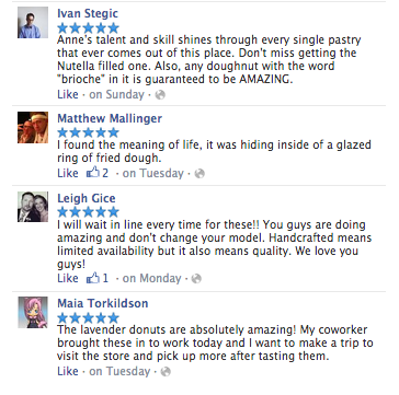 Bogarts FB reviews