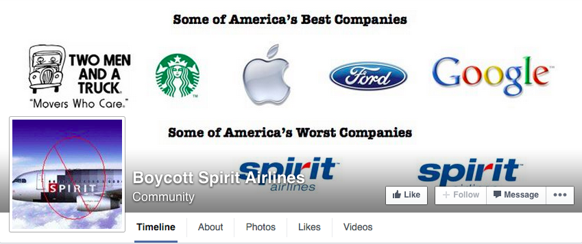 Spirit FB Farce Page